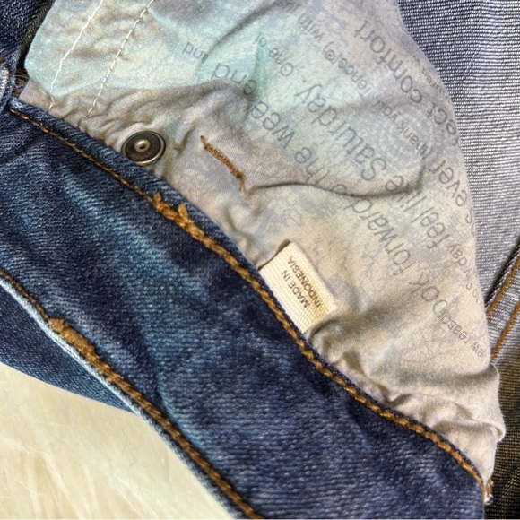 J.‎ Jill Weekender Straight Leg Indigo Skinny Jeans Size 8 - Picture 3 of 6